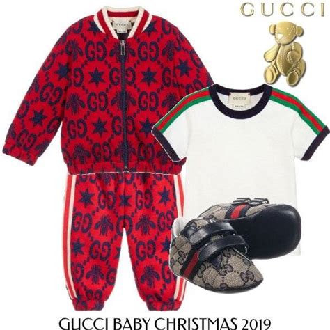 did gucci have his baby|baby Gucci jogging suits.